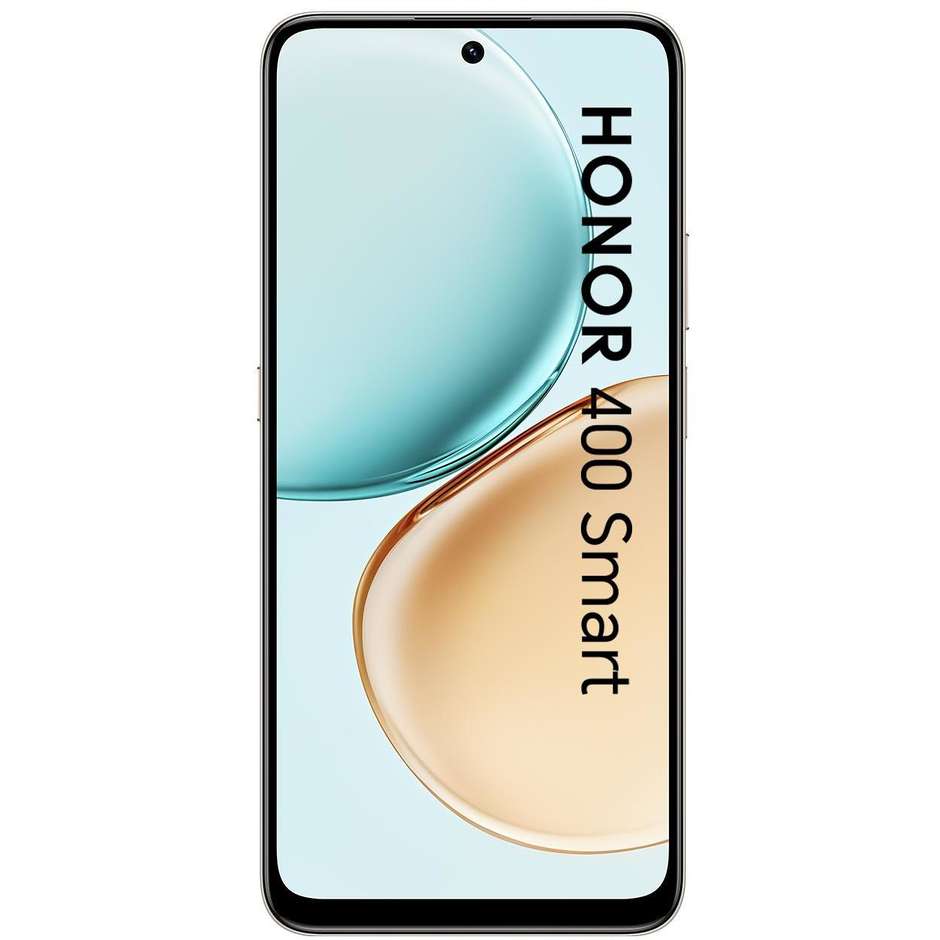HONOR 400 Smart Smartphone 4G 17,2 cm (6.77") 120Hz 8 GB 256 GB 108 MP 6500 mAh Oro con Auricolari Choice X7 Lite
