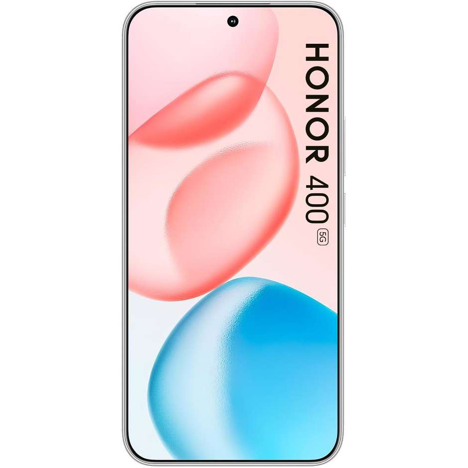 Honor 400 Smartphone 5G 6.55" Ram 8 GB Memoria 512 GB Colore Argento + EAR clip