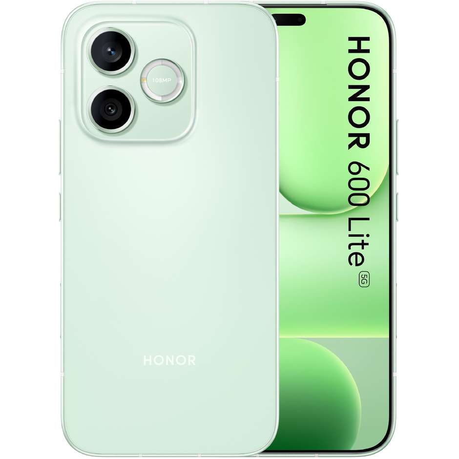 HONOR 600 Lite 5G 8GB/256GB Sprout Green con Watch 2i Black