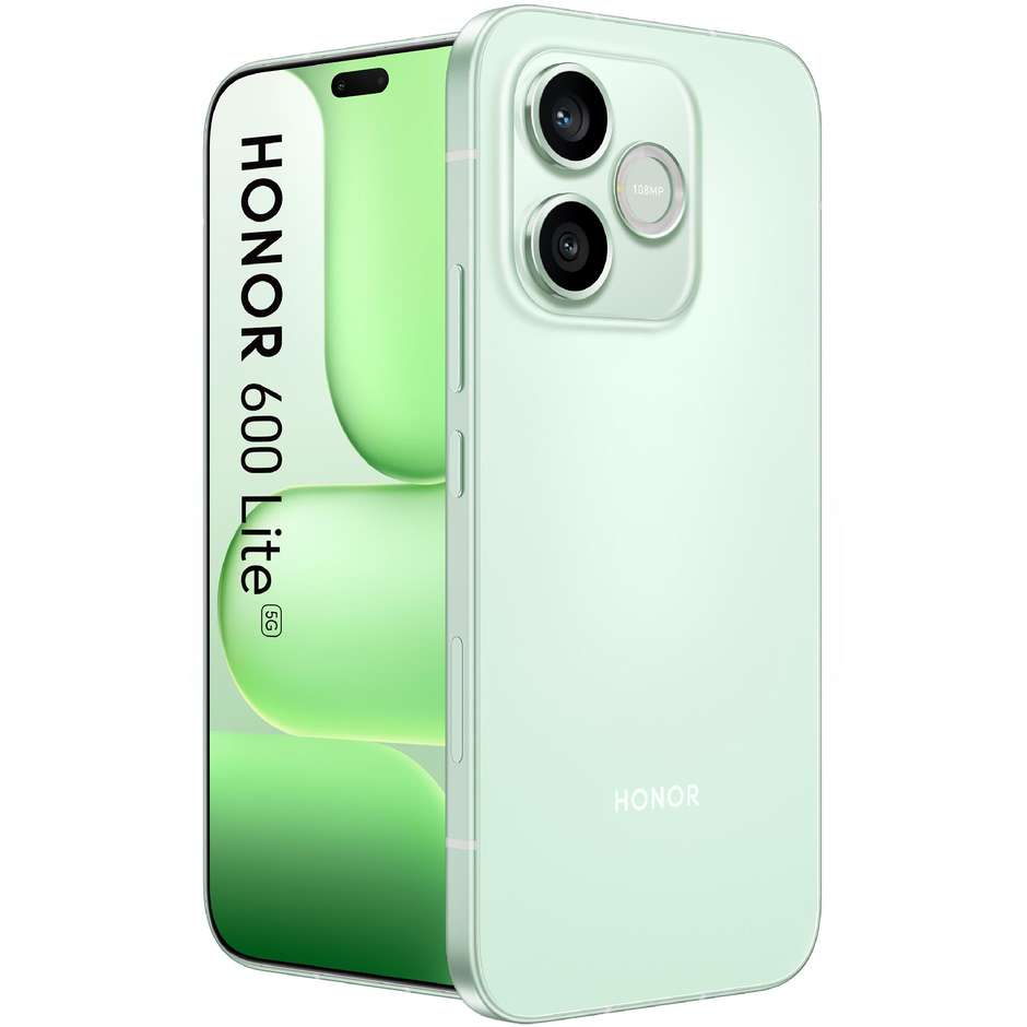 HONOR 600 Lite 5G 8GB/256GB Sprout Green con Watch 2i Black