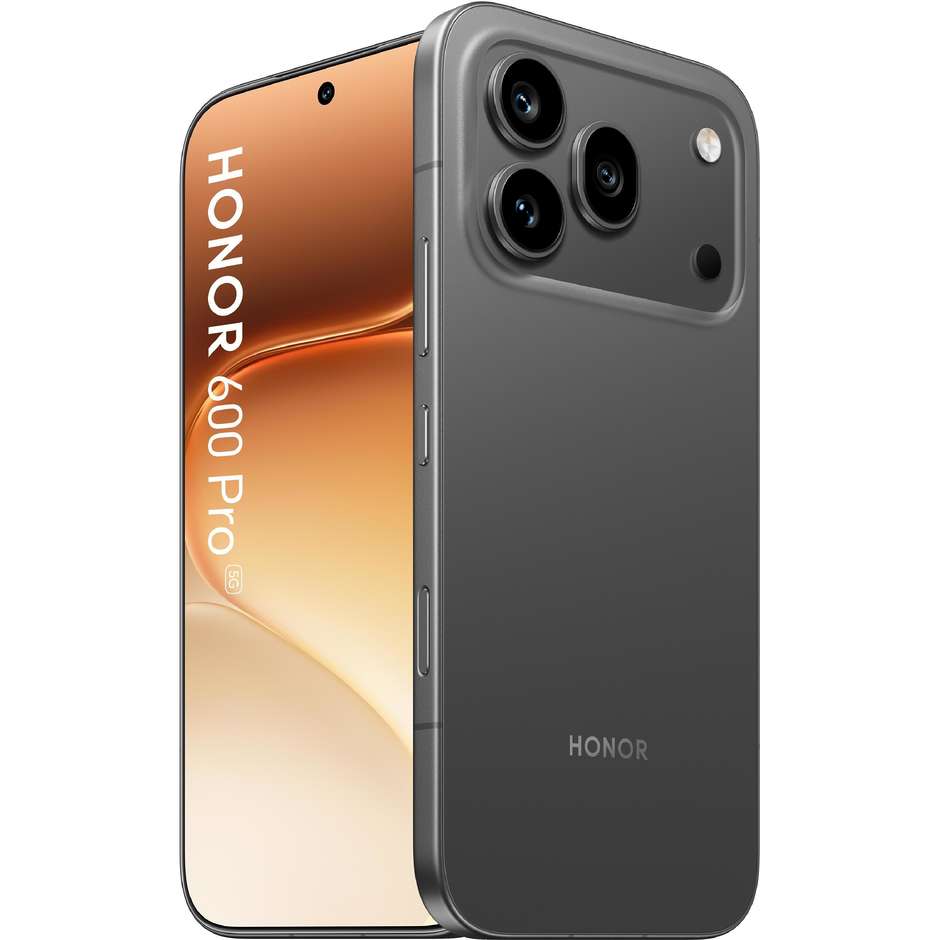 HONOR 600 Pro 5G 512GB Display AMOLED 6,57" 200MP Nero