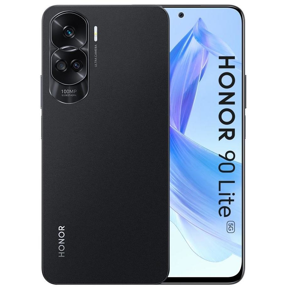 Honor 90 Lite Smartphone 6.7" FHD Ram 8 Gb Memoria 256 Gb Android colore nero