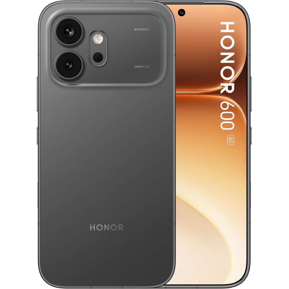 HONOR HOR6005G8512+W Smartphone 5G 512GB 200MP Nero