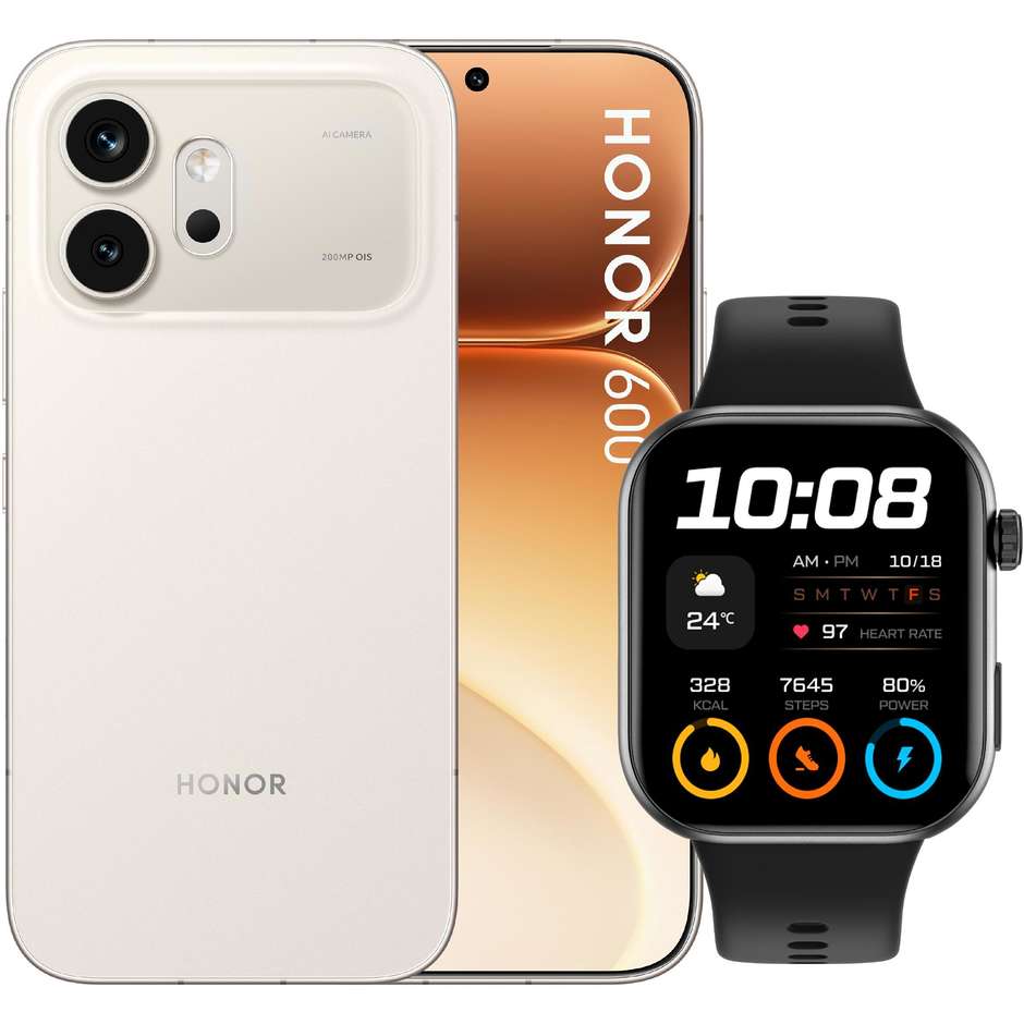 HONOR HOR6005G8512G+W Smartphone 5G 512GB 200MP Oro