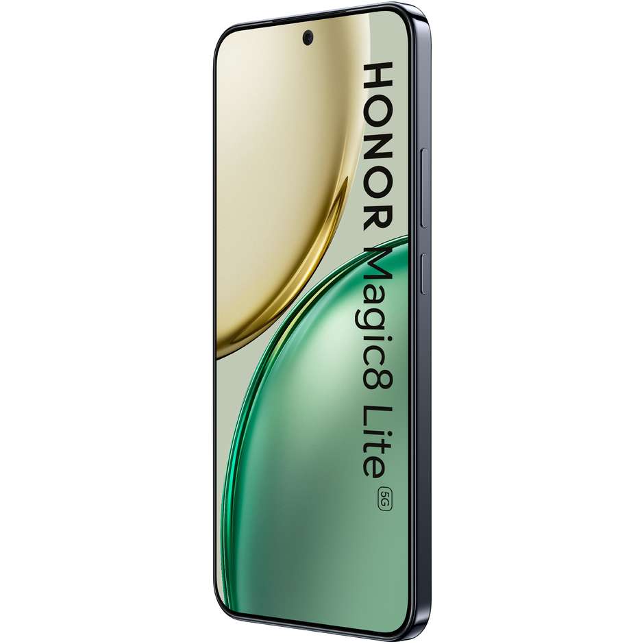 HONOR Magic8 Lite Smartphone 5G 17,2 cm (6.78") Curved AMOLED 120Hz 8 GB 512 GB 108 MP Nero