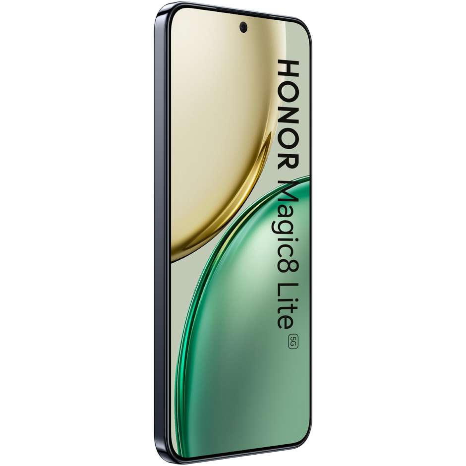 HONOR Magic8 Lite Smartphone 5G 17,2 cm (6.78") Curved AMOLED 120Hz 8 GB 512 GB 108 MP Nero