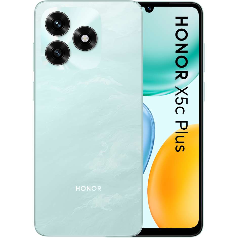 HONOR X5c Plus Smartphone 4G 17,1 cm (6.74") 90Hz 4 GB 256 GB 50 MP 5260 mAh Verde