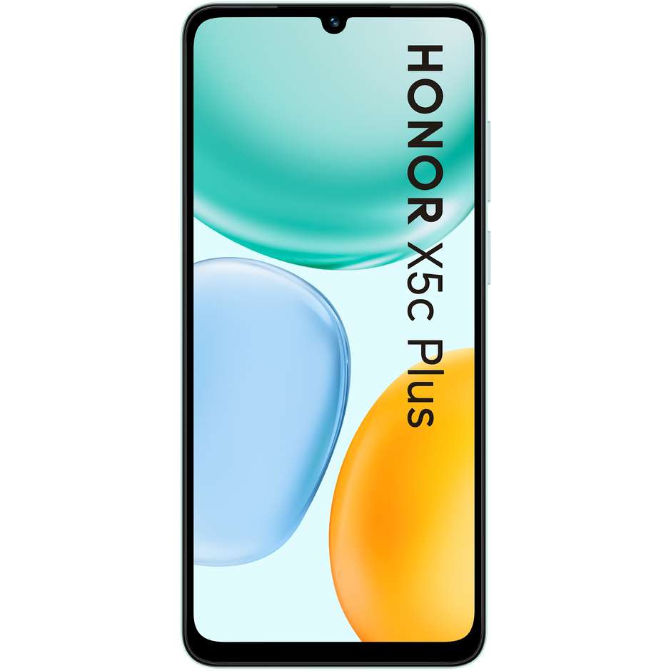 Honor X5c PLUS Smartphone 4G 6.74" Ram 4 GB Memoria 128 GB Colore Verde
