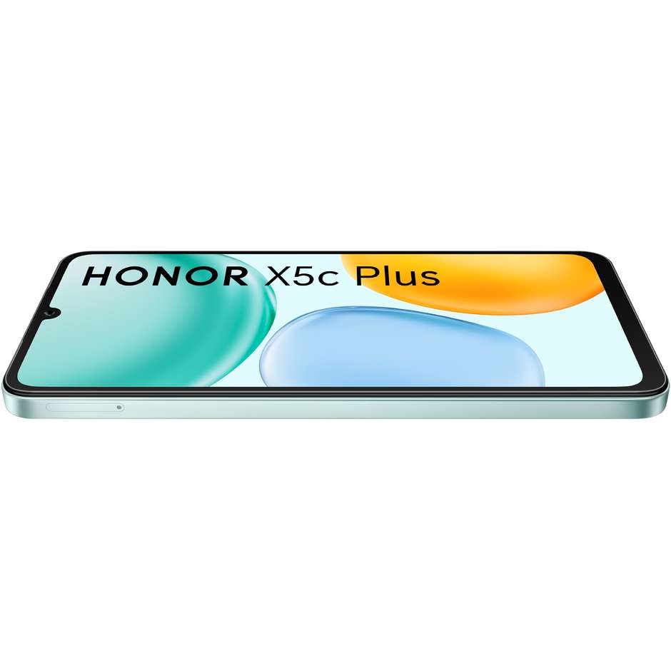 Honor X5c PLUS Smartphone 4G 6.74" Ram 4 GB Memoria 128 GB Colore Verde