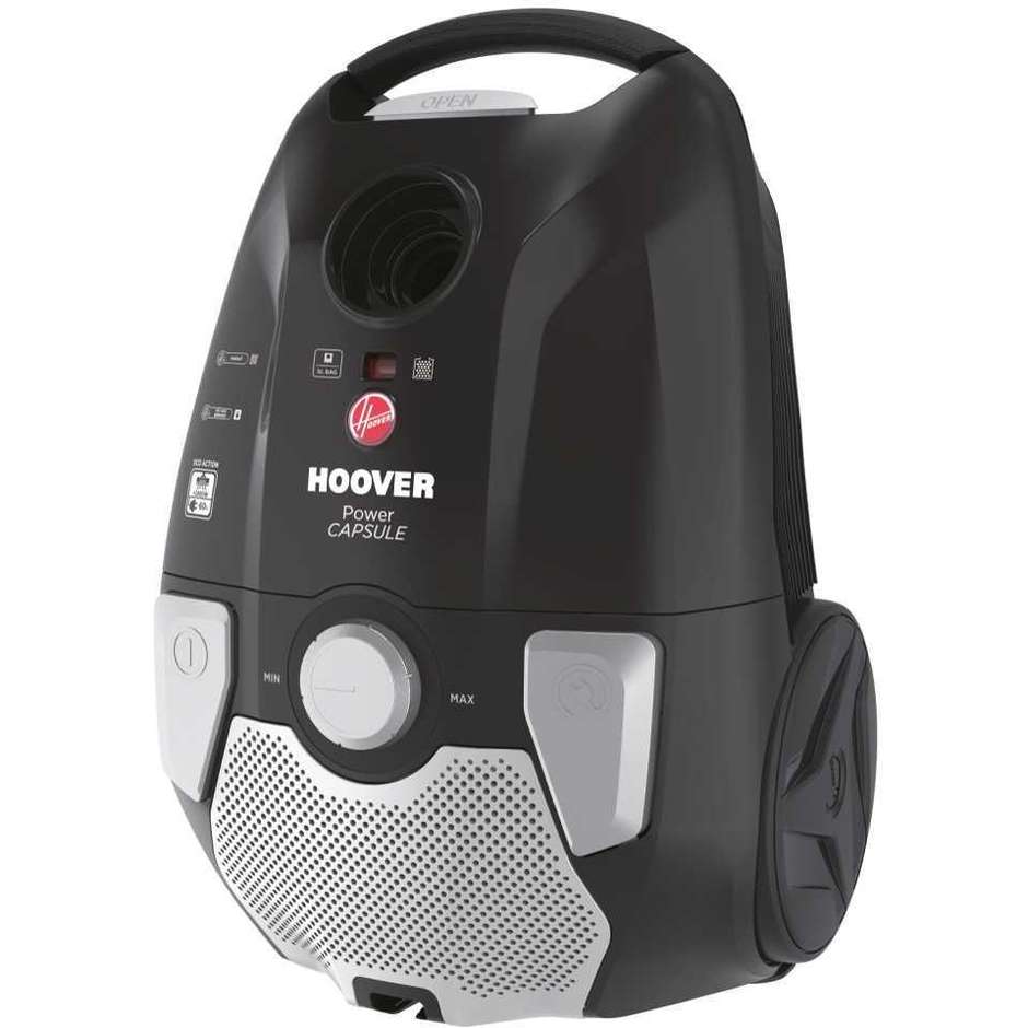 Hoover PC22PET 011 Power Capsule Aspirapolvere a traino con filo Potenza 550 W colore nero e grigio