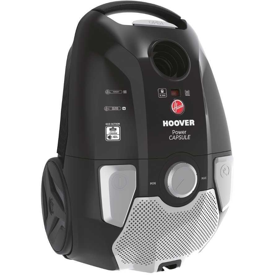Hoover PC22PET 011 Power Capsule Aspirapolvere a traino con filo Potenza 550 W colore nero e grigio