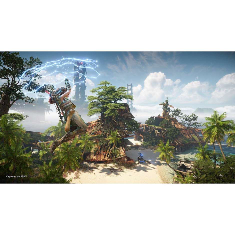 Horizon Forbidden West per PlayStation 5 Avventura d'Azione Open World Guerrilla Aloy e Macchine Disco Blu-ray