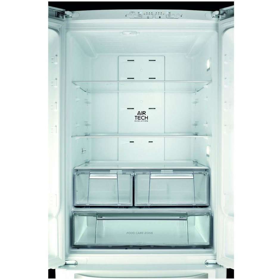 Hotpoint/Ariston E4D AA B C frigorifero combinato 4 porte 402 litri classe A+ Total No Frost nero