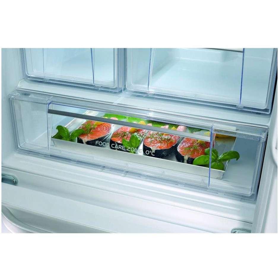 Hotpoint/Ariston E4D AA B C frigorifero combinato 4 porte 402 litri classe A+ Total No Frost nero
