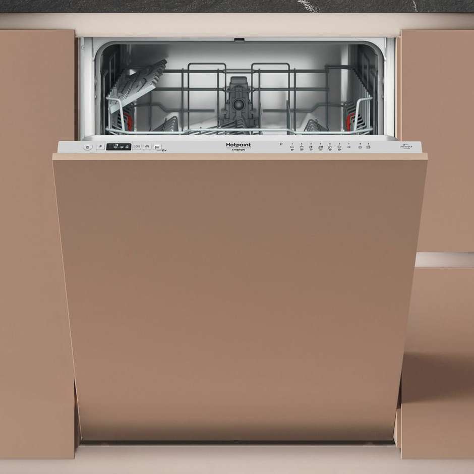 Hotpoint Ariston H2IHUD526A Lavastoviglie a Scomparsa Totale 60 cm 14 Coperti Motore Inverter ActiveDry Classe E