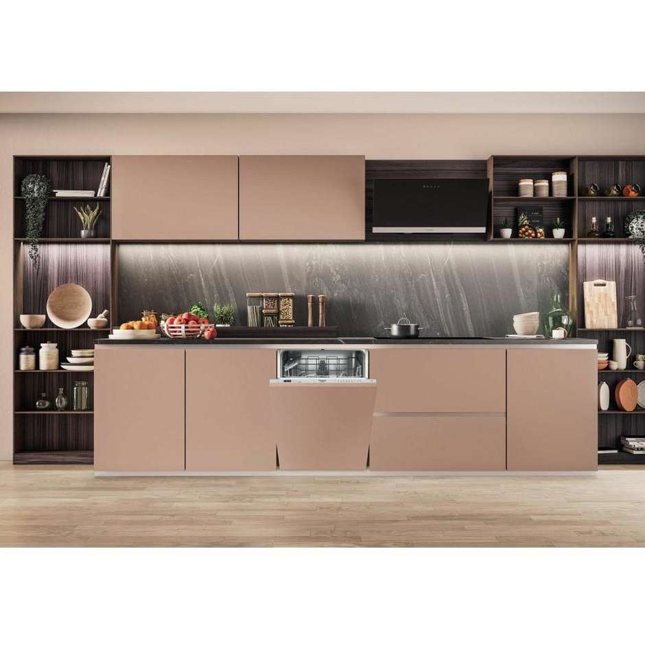 Hotpoint Ariston H2IHUD526A Lavastoviglie a Scomparsa Totale 60 cm 14 Coperti Motore Inverter ActiveDry Classe E