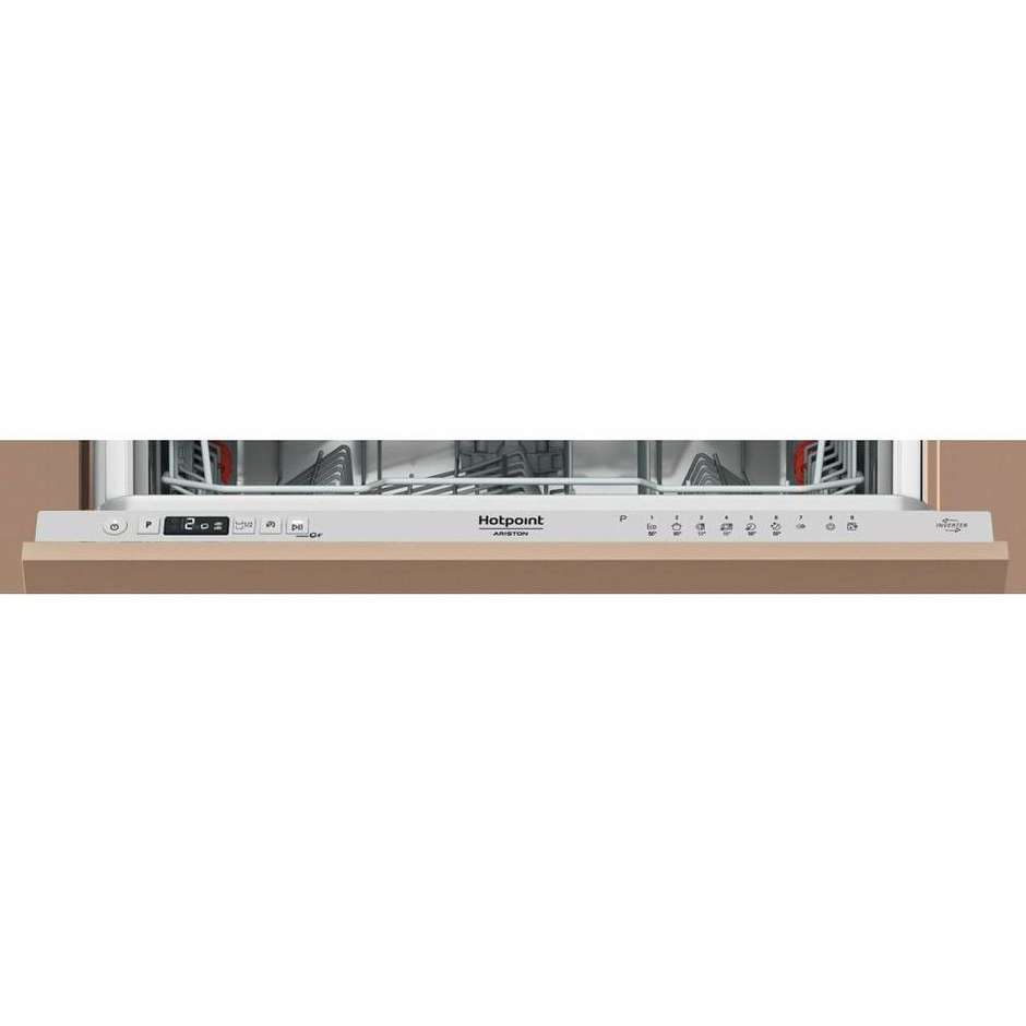Hotpoint Ariston H2IHUD526A Lavastoviglie a Scomparsa Totale 60 cm 14 Coperti Motore Inverter ActiveDry Classe E