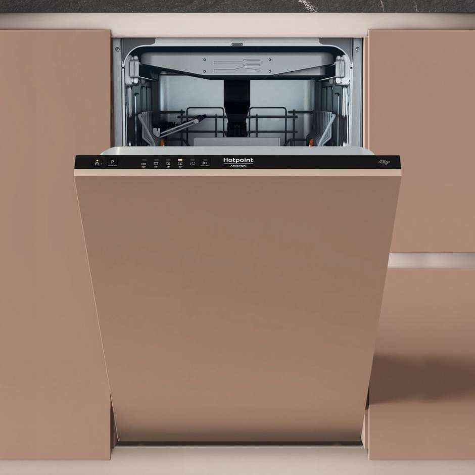 Hotpoint Ariston HA4ID11CS80 Lavastoviglie a Scomparsa Totale 60 cm 14 Coperti ActiveDry Motore Inverter Classe C