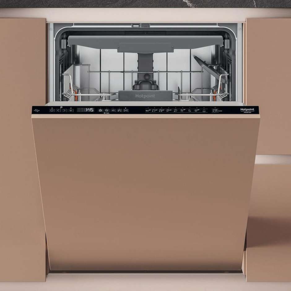 Hotpoint Ariston HA6IB16B2M6L0 Lavastoviglie a Scomparsa Totale 60 cm 14 Coperti 3D Zone Wash ActiveDry Classe B