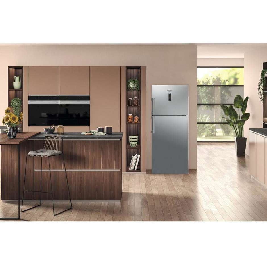 Hotpoint Ariston HA70TE952ST Frigorifero Doppia porta Capacita 457 Lt Classe E Colore Acciaio inox