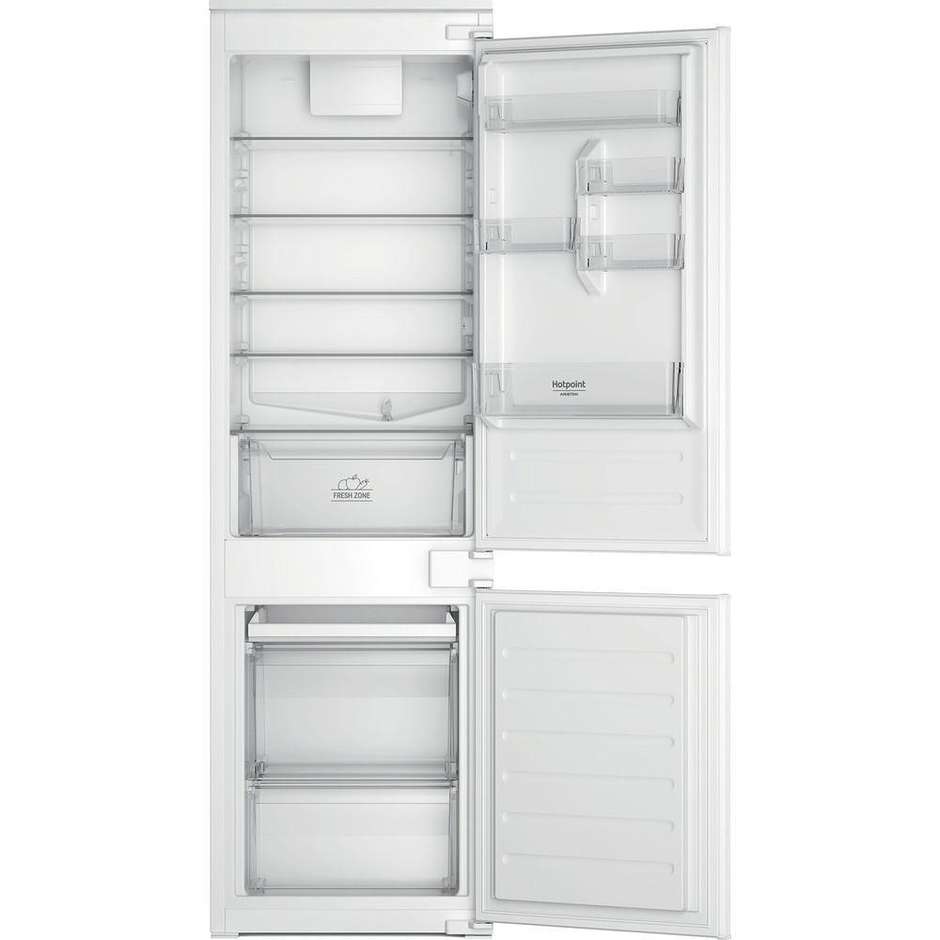 Hotpoint Ariston HAC18D011A1 Frigorifero combinato ad incasso Capacita 268 Lt Classe E Colore Bianco