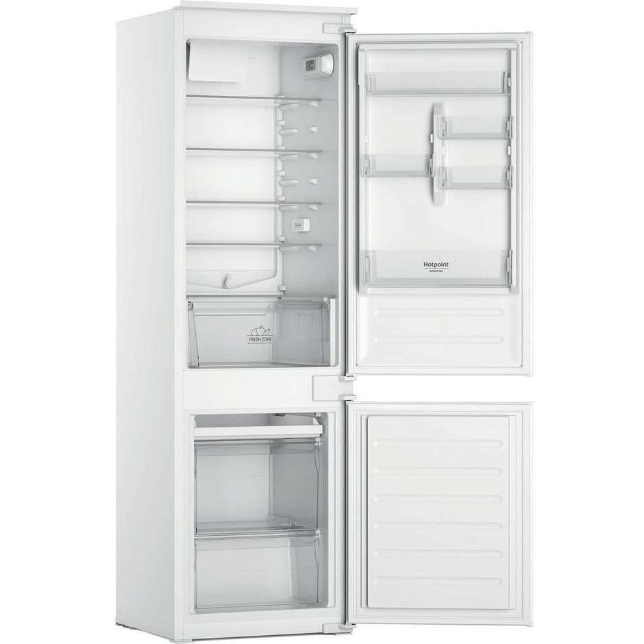 Hotpoint Ariston HAC18D011A1 Frigorifero combinato ad incasso Capacita 268 Lt Classe E Colore Bianco