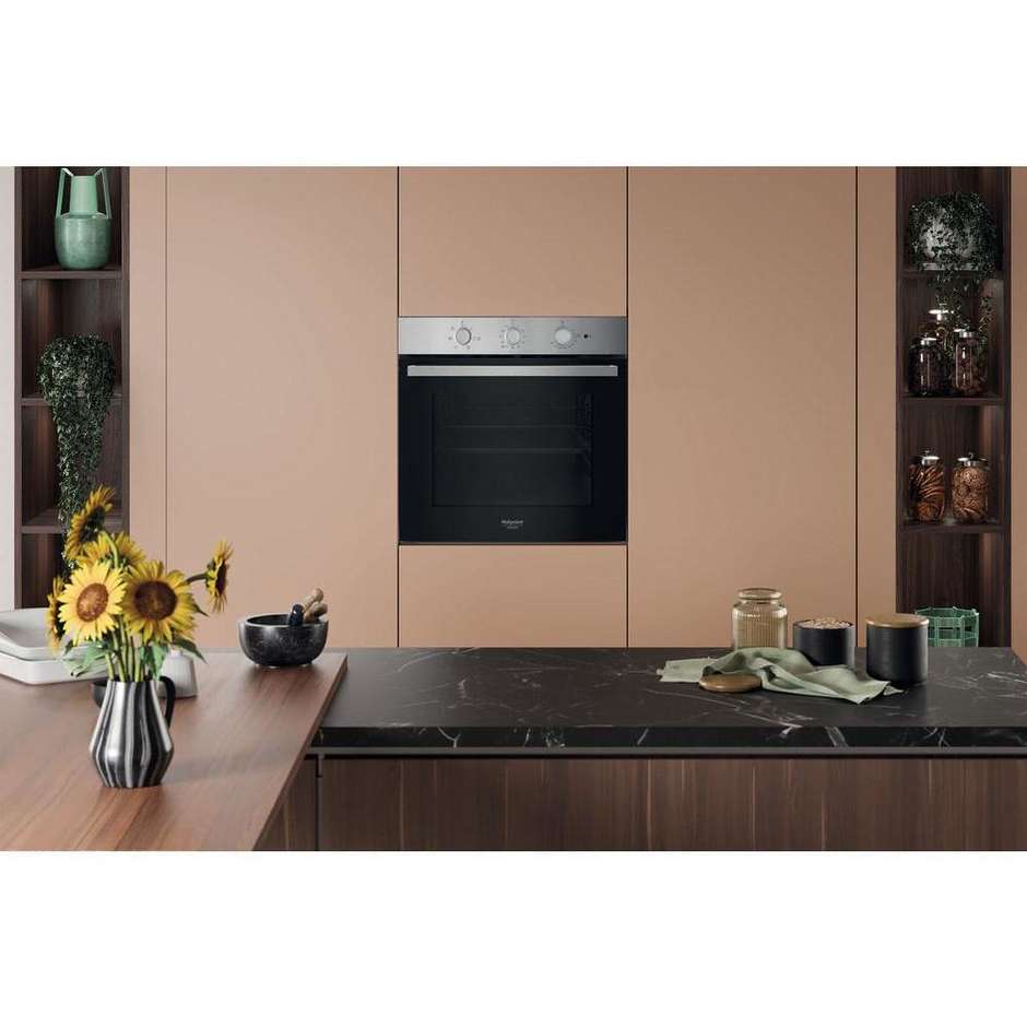 Hotpoint Ariston HAO 235H X forno da incasso 71 L, 6 programmi, inox