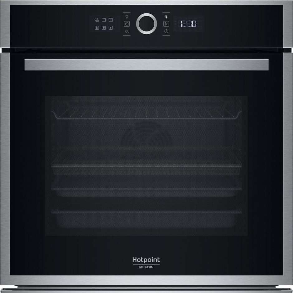 Hotpoint Ariston HAOI4S8HM0XA Forno da incasso Capacita 73 Lt Classe A+ Colore Nero, Acciaio inox