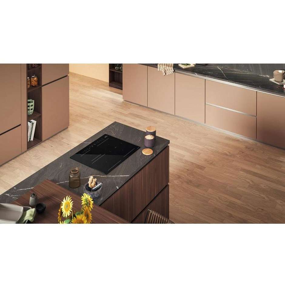 Hotpoint Ariston HB 4860C CPNE piano a induzione 4 zone, nero