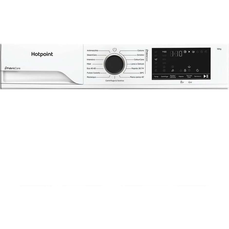 Hotpoint Ariston HB103CAREIT Capacita 10 Kg Classe A 1400 Giri/min Classe A Colore Bianco