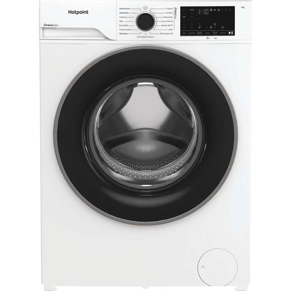HOTPOINT/ARISTON HB93CAREIT Lavatrice Carica frontale 60 cm 9 kg 1400 Giri/min Motore Inverter Vapore Classe A