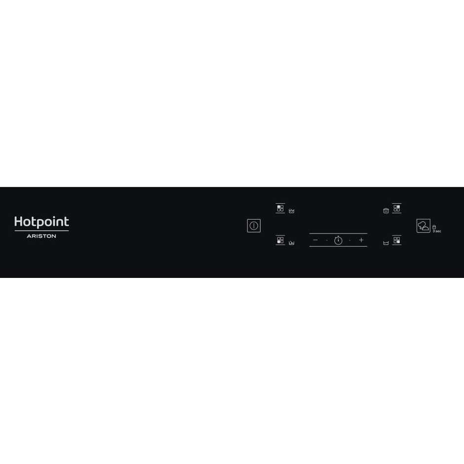 HOTPOINT/ARISTON HQ 5660S NE Piano Cottura a Induzione 60 cm 4 Zone Touch Control Nero