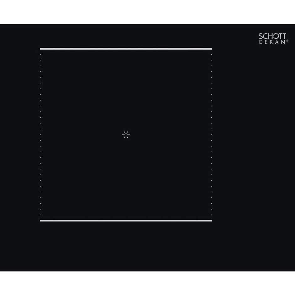 Hotpoint/Ariston HQ5660SNE Piano Cottura a Induzione 60 cm 4 Zone Cottura colore nero