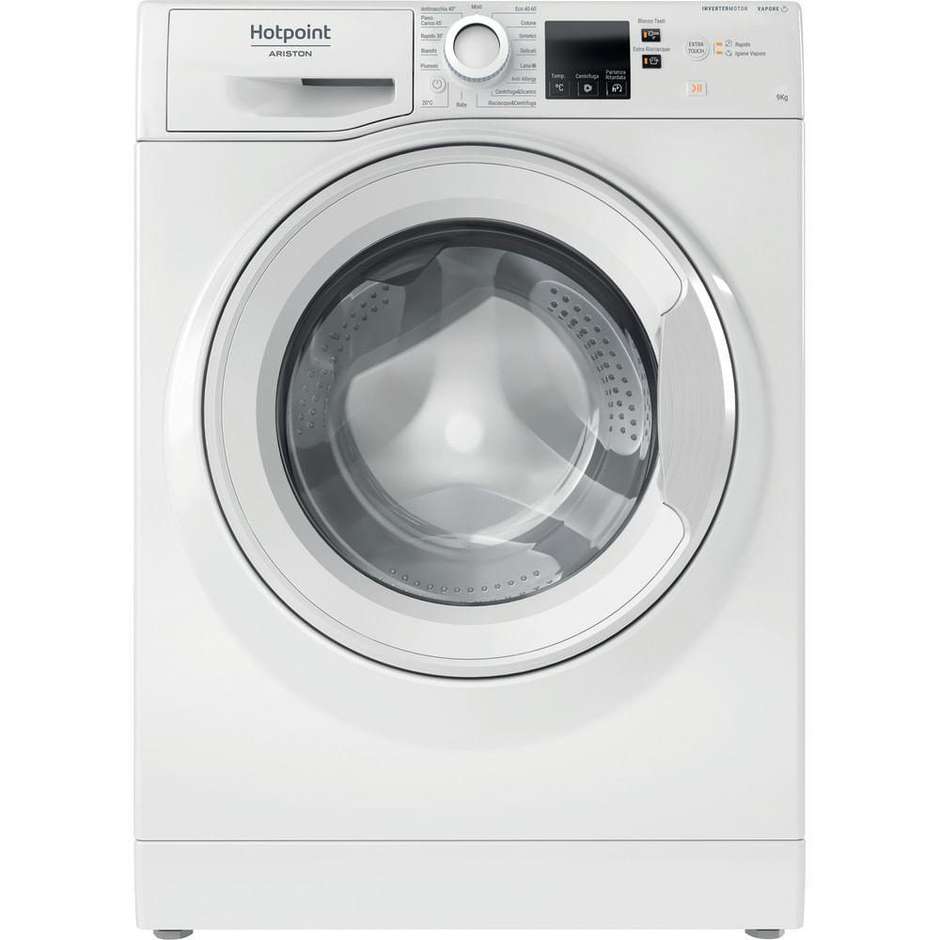 Hotpoint Ariston Lavatrice Carica Frontale Capacita 9 Kg 1400 Giri/min Classe A Colore Bianco