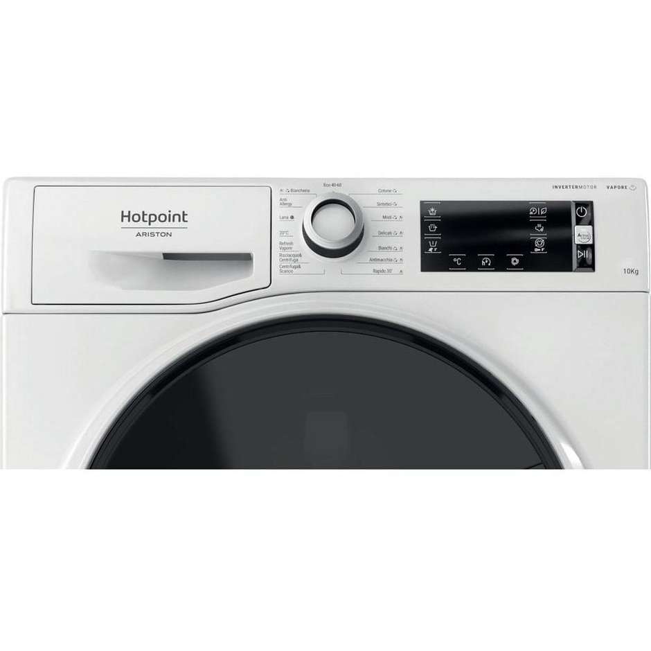 Hotpoint/Ariston NBT 1048 WD A IT Lavasciuga 10+5 kg 1400 Giri/min Classe A Nero