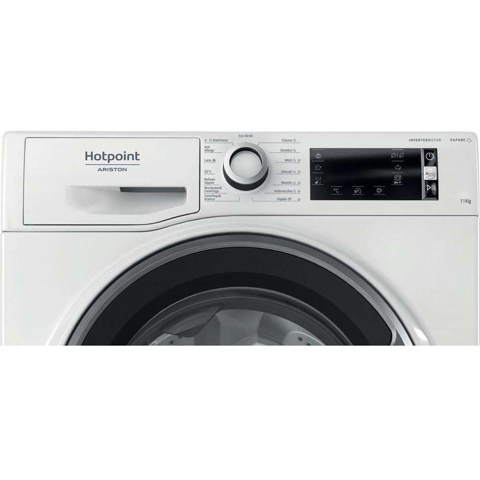 Hotpoint Ariston NBT 1148 WSA IT Lavatrice 11kg 1400 Giri/min Bianco