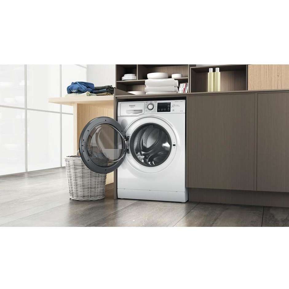 Hotpoint Ariston NDB9636DAIT Lavasciuga a libera installazione Carica frontale Capacita 9 Kg + 6 Kg 1400 Giri/min Classe D Colore Bianco