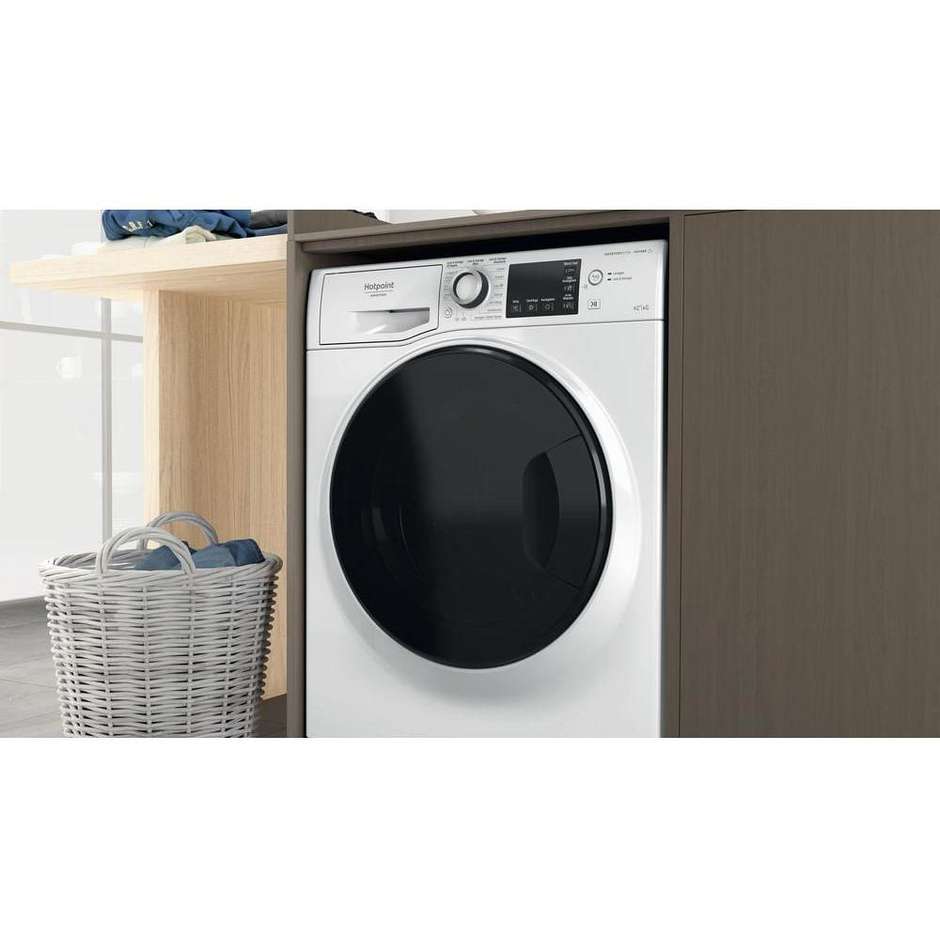 Hotpoint Ariston NDB9636DAIT Lavasciuga a libera installazione Carica frontale Capacita 9 Kg + 6 Kg 1400 Giri/min Classe D Colore Bianco