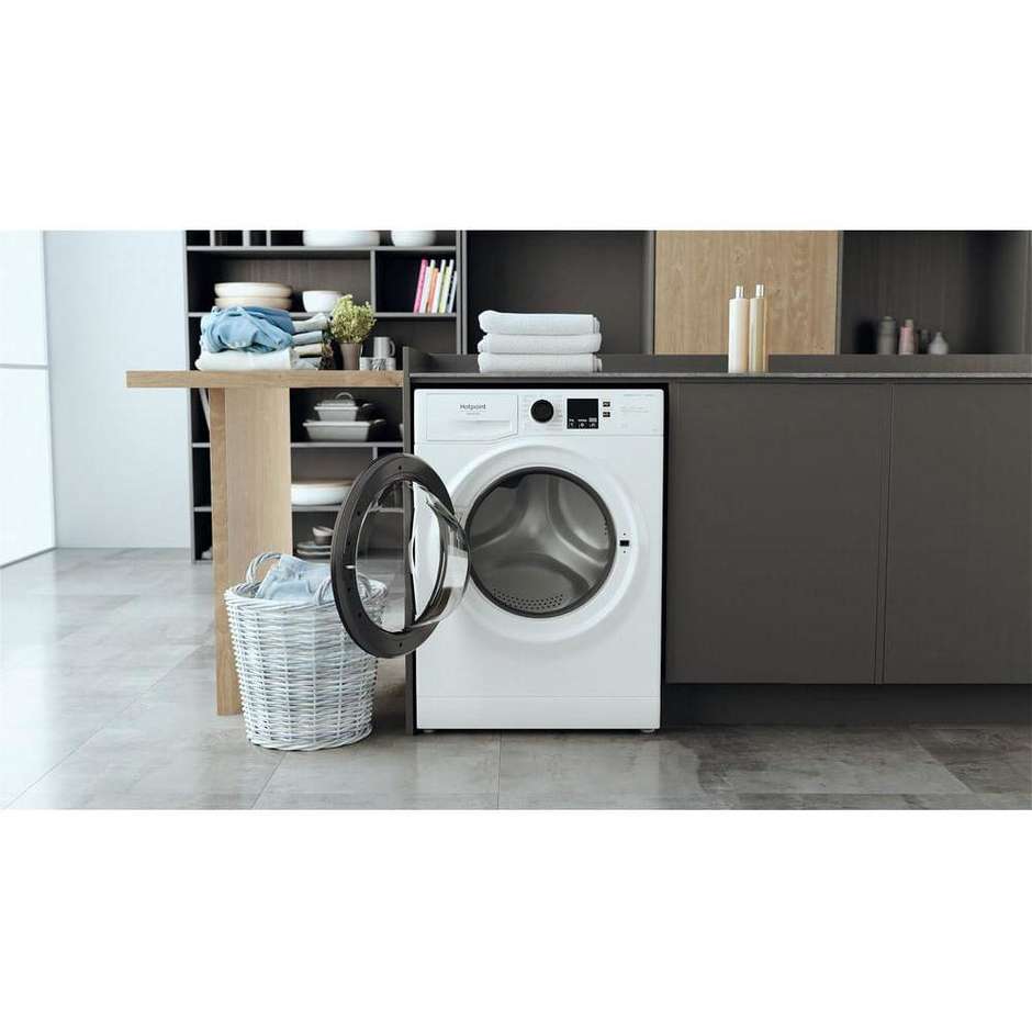 HOTPOINT/ARISTON NF1046WK IT Lavatrice Carica frontale 60 cm 10 kg 1351 Giri/min Motore Inverter Classe A
