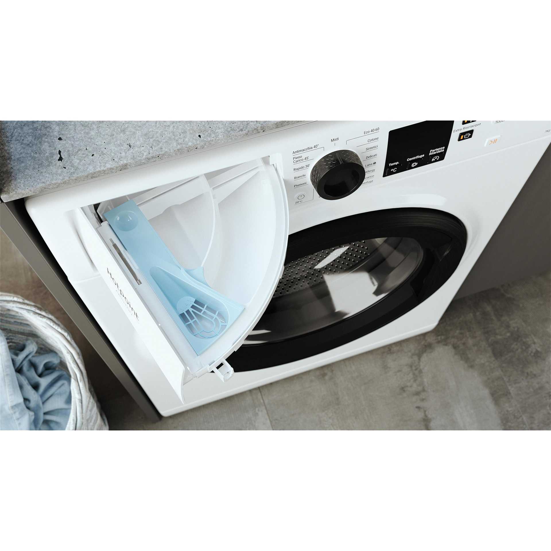 Hotpoint ARISTON Lavatrice Slim 7 Kg | 1200 Giri, Classe B, Programmi Vapore E Anti Macchia - Foto 11