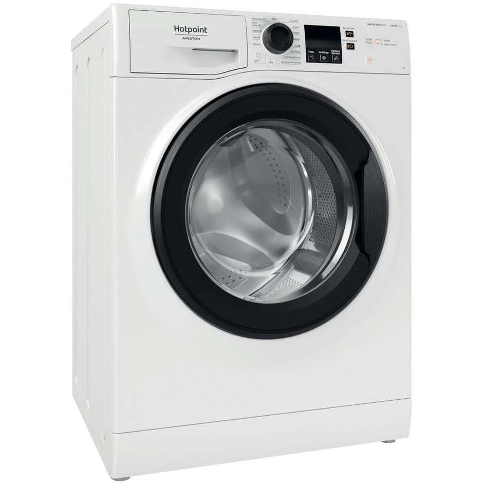 Hotpoint Ariston NF746WKIT Lavatrice Carica Frontale Capacita 7 kg 1400 Giri/min Classe A Colore Bianco