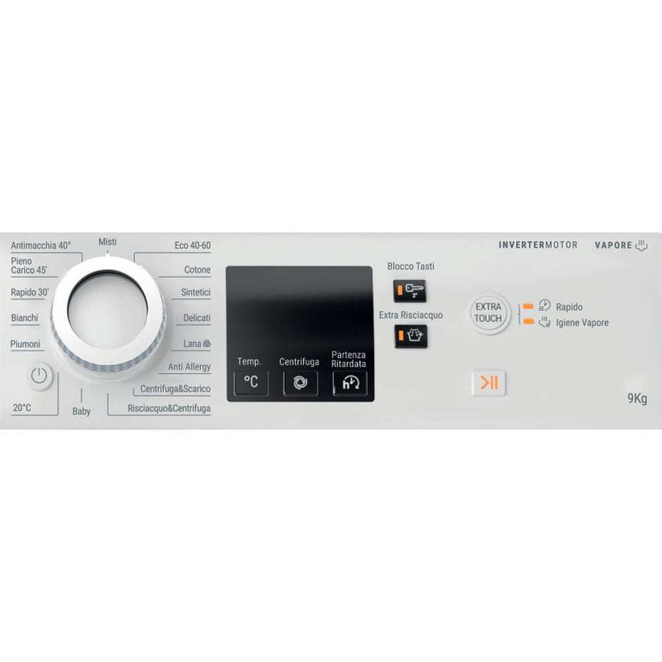 Hotpoint Ariston NFR79W IT lavatrice 9 kg, 1400 giri, classe A