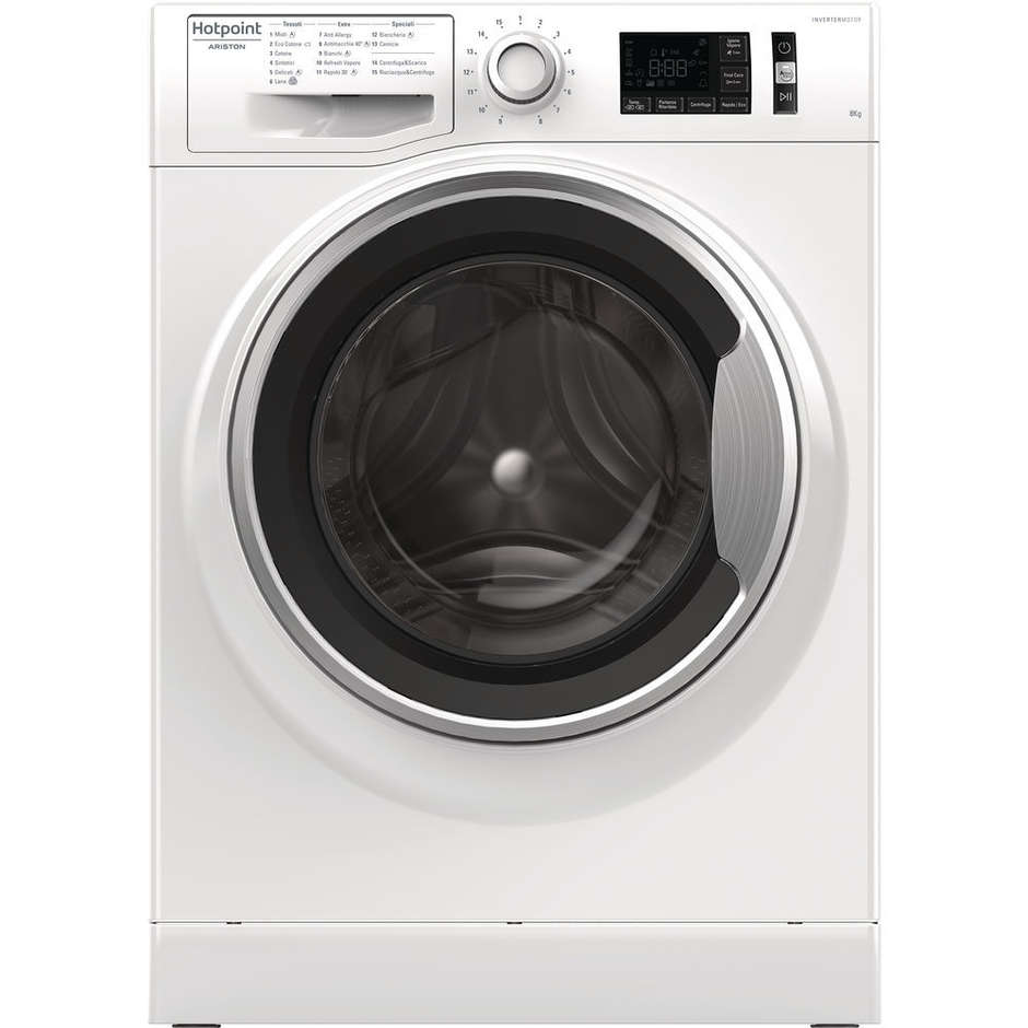 Hotpoint/Ariston NR548GWSA IT lavatrice carica frontale 8 Kg 1400 giri classe A+++-20%
