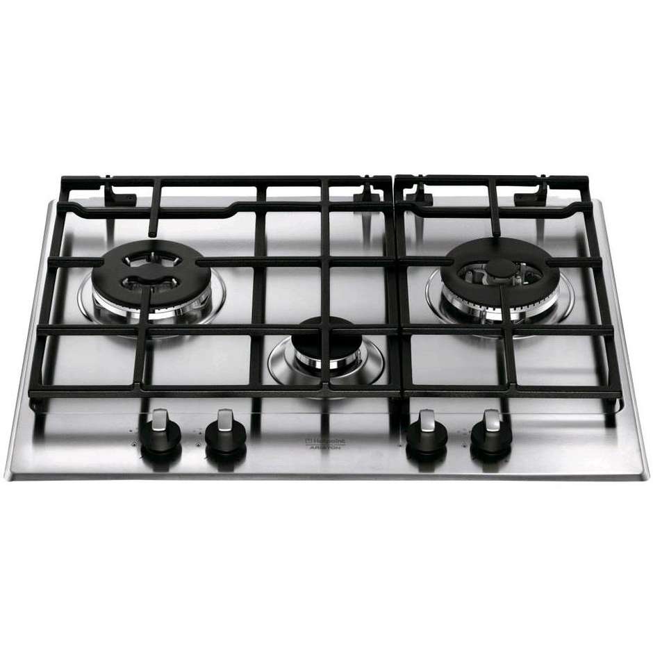 Piano Cottura A Gas Ferre EL001 60 Cm - Acciaio Inox, 4 Bruciatori Con Accensione Automatica