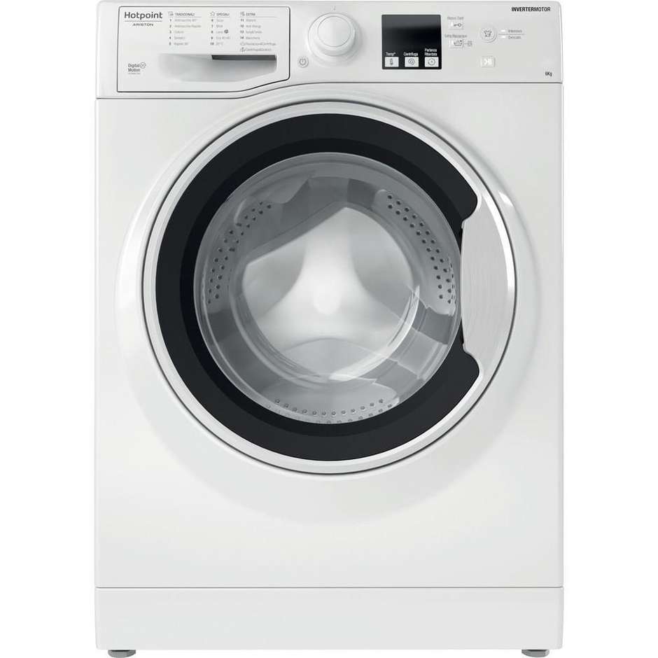 Hotpoint Ariston RSSF624WITN Lavatrice Carica Frontale Capacita 6 Kg 1200 Giri/min Classe C Colore Bianco