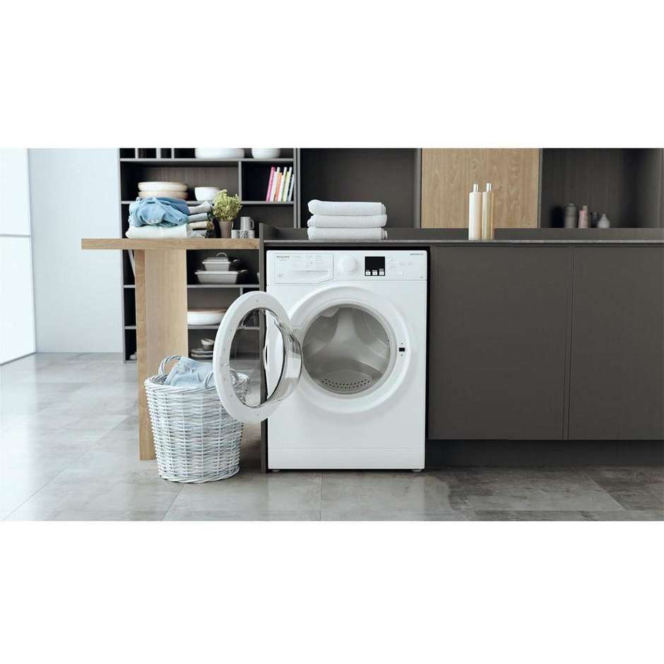 Hotpoint Ariston RSSF624WITN Lavatrice Carica Frontale Capacita 6 Kg 1200 Giri/min Classe C Colore Bianco