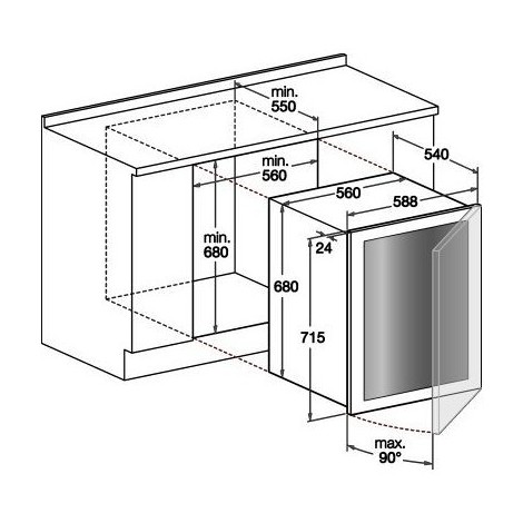 Винный шкаф hotpoint ariston wl 36