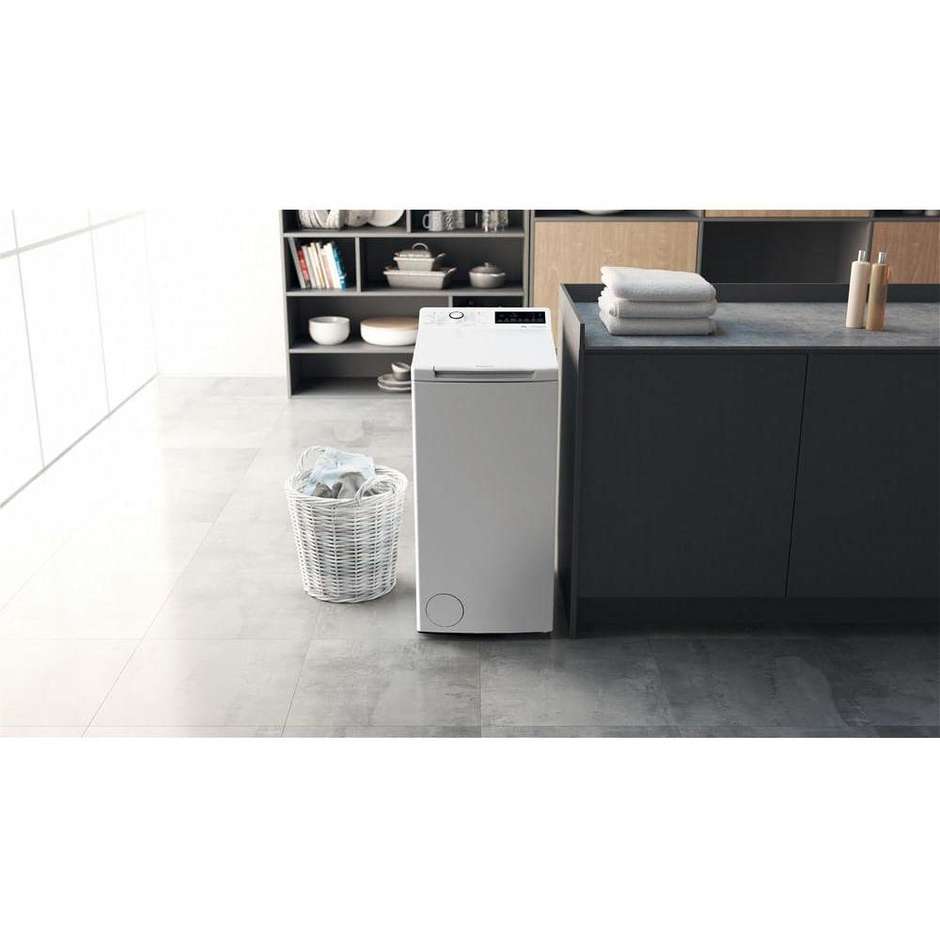 Hotpoint Ariston WMTG625BSIT/1 Lavatrice Carica dall'alto Capacita 6 Kg Classe B Colore Bianco