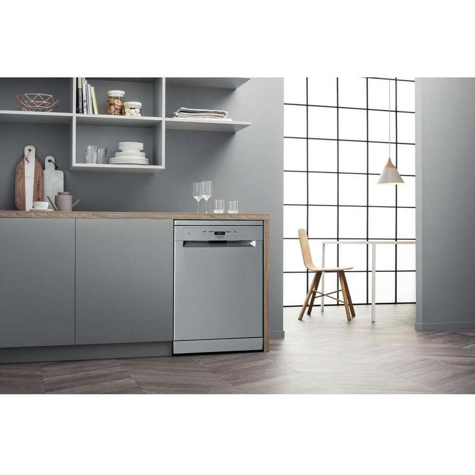 Hotpoint HA4FFB14BX Lavastoviglie 14 Coperti Classe B Inox 44 dB