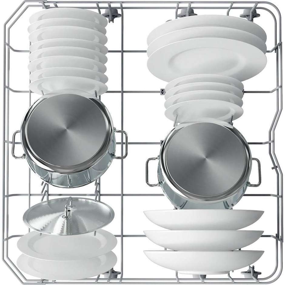 Hotpoint HA4IFC14BS Lavastoviglie a Scomparsa Totale 60cm 14 Coperti Classe C
